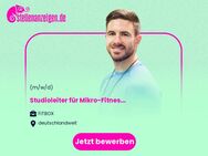 Studioleiter (m/w/d) für Mikro-Fitness-Studio als Franchise-Partner