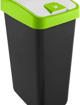 keeeper Mülleimer magne, Abfallbehälter mit Flip-Deckel, 40 x 30 x 61,5 cm, 45 l, komfortabler Soft-Touch-Point, Made in Europe