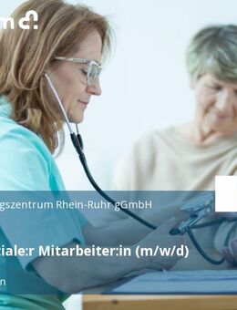 Psychosoziale:r Mitarbeiter:in (m/w/d) - Oberhausen
