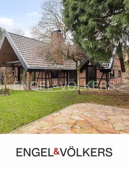 Stadt- und naturnah gleichzeitig: edel modernisiertes Landhaus mit 5 Zimmern - Ammersbek