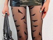 Fledermaus Gothic Punk Strumpfhose Neu - Schaafheim