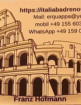 Badgestaltung mit italienischen Flair - München Ramersdorf-Perlach