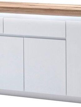 MCA furniture Sideboard Romina, mit LED Beleuchtung weiß dimmbar, inkl. Fernbedienung