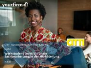 Werkstudent (m/w/d) für die Sachbearbeitung in der HR-Abteilung - Kiel
