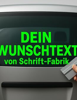 Wunschtext Aufkleber fürs Auto – individuell, hochwertig & sofort umsetzbar - Leipzig