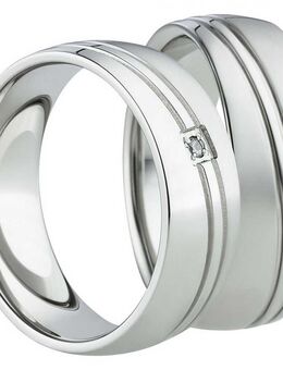 Partnerringe Edelstahl AB1130-AB1131 - Aholming