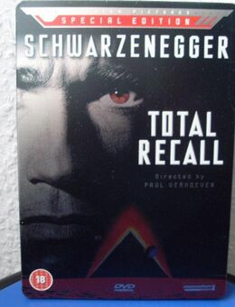 Die Totale Erinnerung - Total Recall Steelbook UK mit Deutschem Ton NEU Erstauflage ! - Kassel