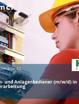 Maschinen- und Anlagenbediener (m/w/d) in der Holzverarbeitung - Berga
