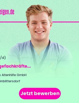 Pflegefachkräfte (w/m/d) - Kleinblittersdorf
