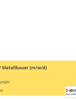 Schweißer / Metallbauer (m/w/d) - Tuttlingen