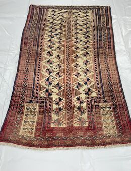 teppich handgeknüpfter Perserteppich Balouch wolle ✅191 x 95 cm✅ - Hamburg Altstadt