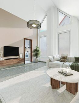 Dachgeschoss-Fans aufgepasst: Lichtdurchflutete Wohnung mit Küche und Loggia - bereits freigestellt! - Taunusstein