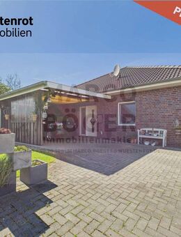 4-Zimm.-Bungalow für jedes Alter: Komfort, Carp, Garten & DG Ausbau-Potenzial in 26624 SBL-Victorbur - Südbrookmerland