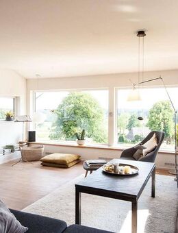 Großzügige Penthouse-Wohnung mit Dachterrasse in ruhiger Lage mit tollem Blick in die Natur - Selk