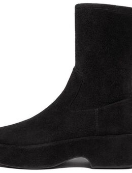 Fitflop F-LUMA Plateaustiefelette Stiefel, Chunky Boot mit Stretch-Schaft