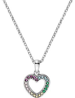 Prinzessin Lillifee Kette mit Anhänger Herz 2031167, mit Zirkonia (synth)