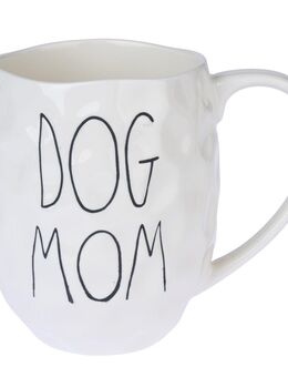 TIAKI XL Keramiktasse "Dog Mom" - Ø 9 x H 10 cm