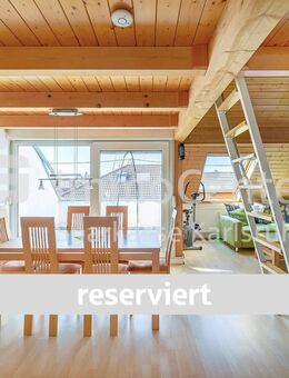 Wohnen über den Dächern: 3-Zimmer-Dachgeschosswohnung mit sonniger Dachloggia - Philippsburg