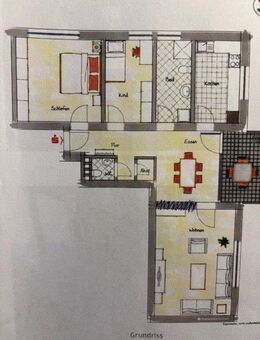 Eigentumswohnung 3,5 Zimmer - 1.OG inkl. Garage - Zeil (Main)