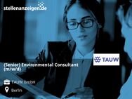 (Senior) Environmental Consultant (m/w/d) - Berlin
