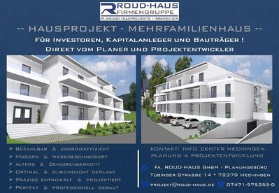 + EXKLUSIVES MEHRFAMILIENHAUS-PROJEKT! +