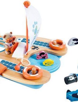 Hape Spielwelt Green Planet Explorers, Ben’s Catamaran