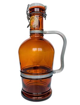 Alte 2 L Bierflasche Bierkrug Bügelverschluss mit Henkel Altenmünster Brauerei - Hamburg Hamburg-Nord
