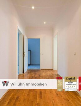 *** BEZUGSFREI *** Wunderschöne 2RW mit Balkon und EBK in Gohlis - Hochparterre - Parkett - Denkmal! - Leipzig