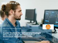 Dualer Student der Softwaretechnologie (B.Sc.) (m/w/d) an der Technischen Hochschule Mittelhessen (THM) - Siegen (Universitätsstadt)