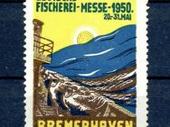 Vignette Deutsche Fischerei-Messe 1950 in Bremerhaven gebraucht ohne Gummierung - Kronshagen