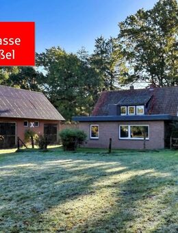 Sanierungsobjekt mit Potenzial: Haus mit Nebengebäuden auf großzügigem Areal - Fintel