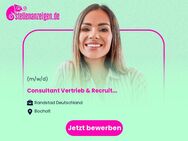 Consultant (m/w/d) Vertrieb & Recruiting - Bocholt