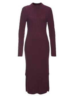 LASCANA Strickkleid mit Zopfmuster, figurbetont, Pulloverkleid, herbstlich