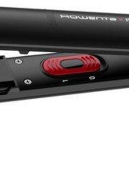 Rowenta Glätteisen Rowenta x Karl Lagerfeld SF161L Easyliss Haarglätter Keramik-Turmalin-Beschichtung, Ein-Knopf-Bedienung, Keramik-Turmalin-Beschichtung, bewegliche Platten