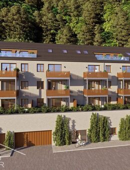 Zuhause am Arzberg: Neubau 3-Zimmer-Erdgeschoss-Wohnung in Naturlage von Beilngries (provisonsfrei) - Beilngries