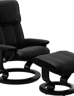 Stressless® Relaxsessel Admiral, mit Classic Base, Größe M & L, Gestell Schwarz