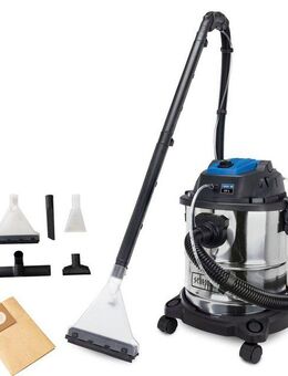 Scheppach Multi-Sauger SprayVac20, 1600 W, 2 m Sprüh- & Saugschlauch, umfangreiches Zubehör