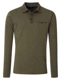 CASAMODA Langarm-Poloshirt CASAMODA Polo-Shirt Langarm gestreift