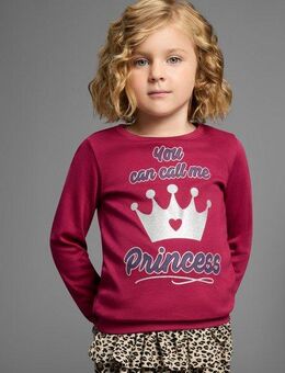 KIDSWORLD Langarmshirt YOU CAN CALL ME PRINCESS Langarm, Basic-Passform, bedruckt, Rundhalsausschnitt