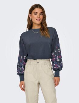 ONLY Sweatshirt ONLBROOKE L/S O-NECK FLOWER SWT