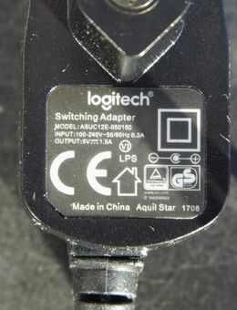 ACDC Adapter Trafo Netzteil Logitech ASUC12E-050150 5,- - Flensburg
