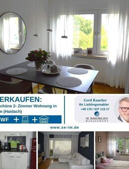 Rendevouz mit einer Wunderschönen elegante 2 Zimmer Wohnung auf dem Haidach.! - Pforzheim
