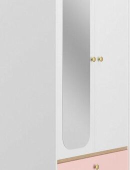 Gami Kleiderschrank Romy (1-St) Elegantes Design für eine sanfte und feminine Atmosphäre.