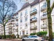 Historisches Wohnambiente: Exklusive Altbauwohnung mit 6,5 Zimmern und 2 Balkonen in Eppendorf - Hamburg