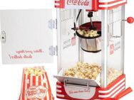 SALCO Popcornmaschine Coca-Cola SNP-27CC, Großer Zubereitungsbehälter von 60 ml mit integriertem Heizsystem