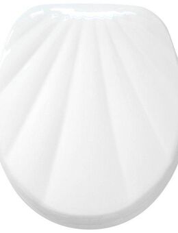 Sanilo WC-Sitz Muschel Weiß, mit Absenkautomatik