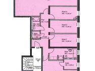 exklusive 5-Raum-Wohnung mit Aufzug / Tiefgarage / Dachterrasse / Balkon / Gäste-WC / Ankleidezimmer - Dessau-Roßlau