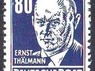 DDR: MiNr. 339 v a X I, 00.00.1953, "Persönlichkeiten aus Politik, Kunst und Wissenschaft: Ernst Thälmann", geprüft, postfrisch - Brandenburg (Havel)