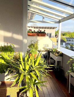 Besondere Attika-Wohnung mit großer Dachterrasse und KFW 70 Standard- ideal für Grenzgänger - Weil (Rhein)