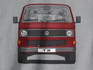 VW T3, Bulli, VW Bus, hochwertiges T-Shirt, Wunsch-Kennzeichen möglich - Olching